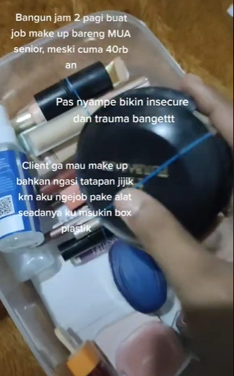 MUA Dibayar Rp40 Ribu dan Ditolak Klien