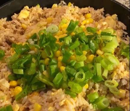 Nasi goreng tuna Nasi goreng tuna