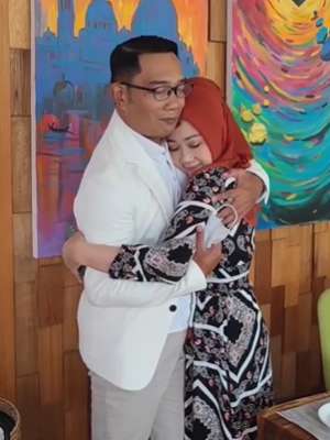 Ridwan Kamil dan sang istri, Atalia Praratya.