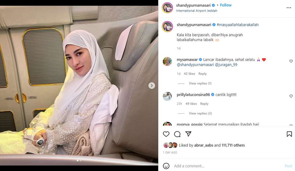 Unggahan Shandy istri  Juragan 99