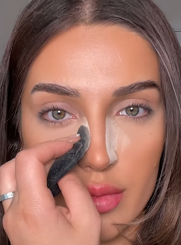 Memakai Setting Powder