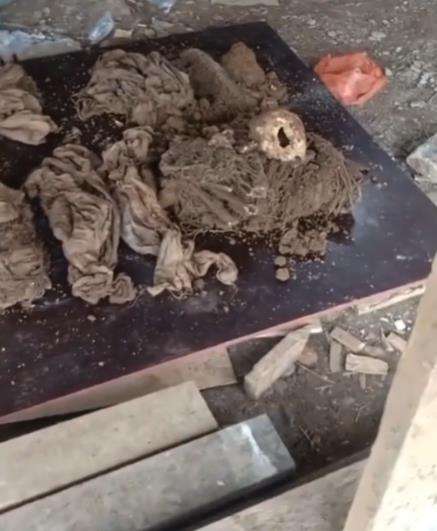 Viral pembukaan lahan proyek, pekerja temukan benda tak terduga.
