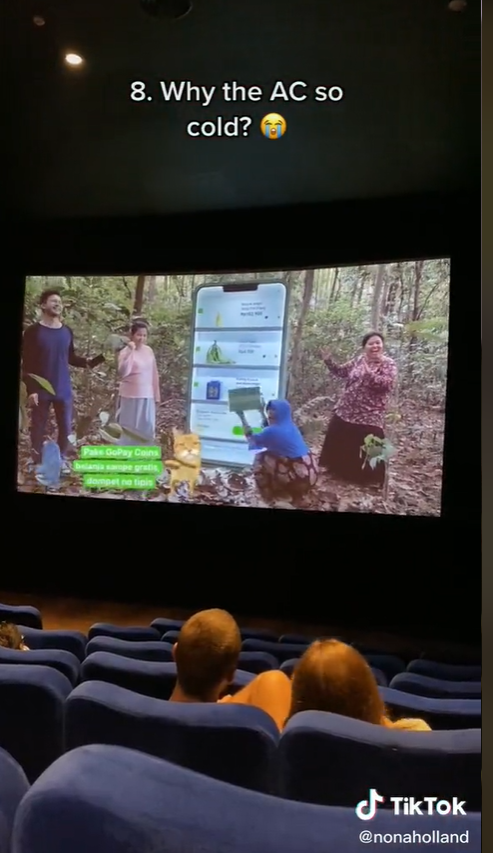 Reaksi Bule Belanda Coba Bioskop Indonesia untuk Pertama Kali, Harga Makanan dan AC Jadi Sorotan Reaksi Bule Belanda Coba Bioskop Indonesia untuk Pertama Kali, Harga Makanan dan AC Jadi Sorotan