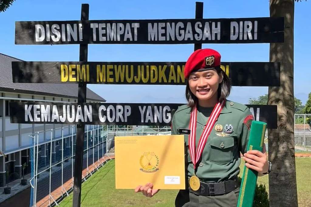 Sosok Indah Puspita Sari, Bintara yang Raih Nilai Tertinggi di Kopassus