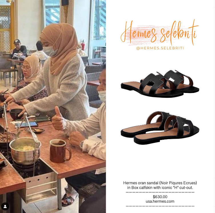 Instragram @hermes.selebriti
