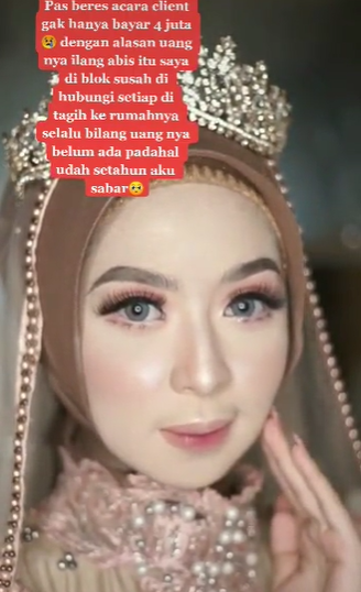 MUA Curhat Ditipu Klien