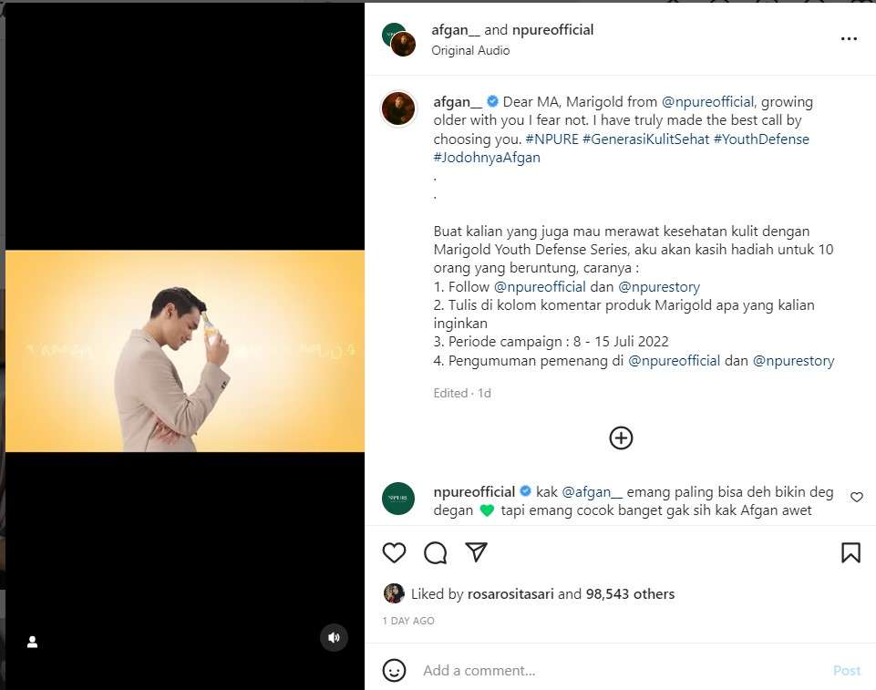 Afgan Syahreza