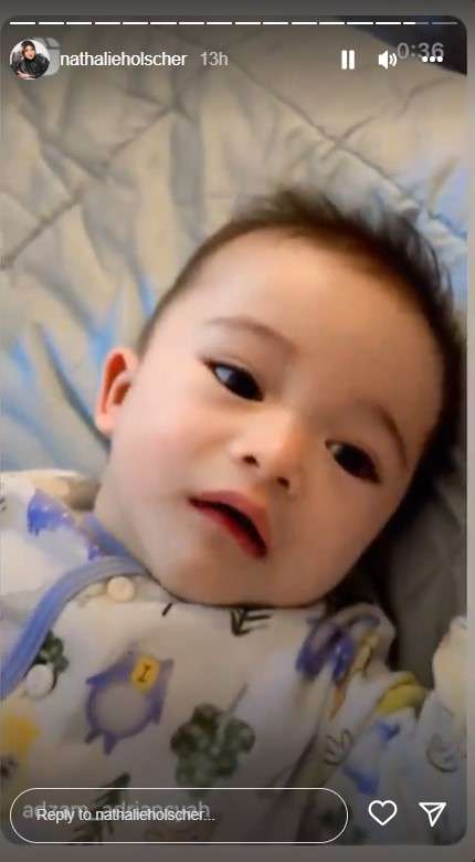 baby Adzam putra Nathalie