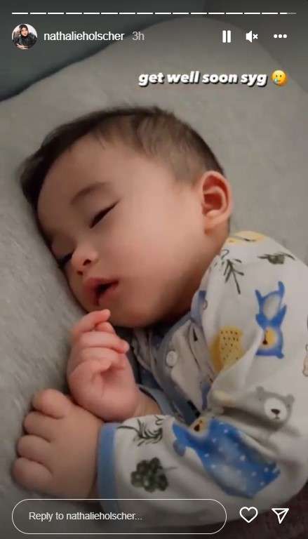 baby Adzam putra Nathalie dan Sule