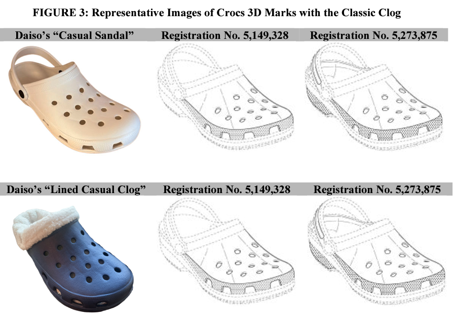 Sandal Daiso yang mirip dengan desain sandal Crocs.