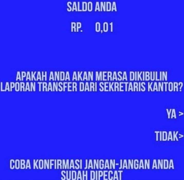 10 Penampakan Saldo ATM.
