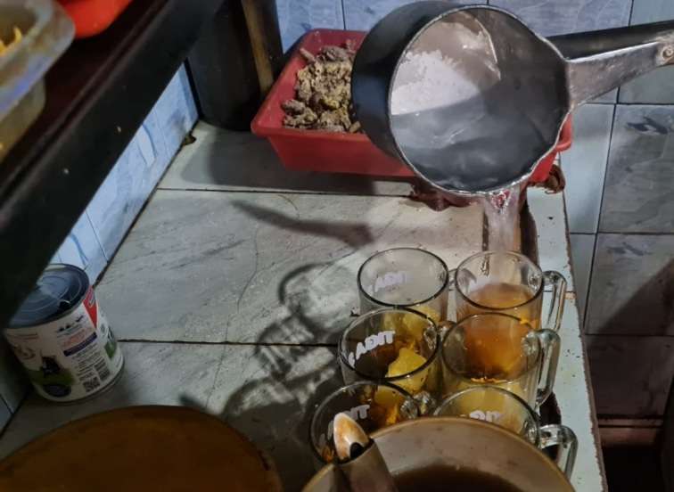 Penjual jamu di Jawa Tengah