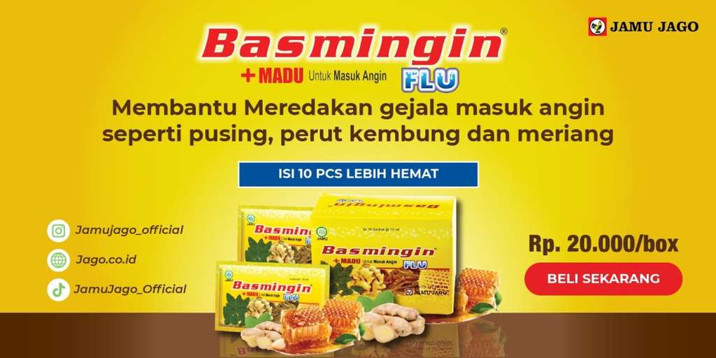Salah satu produk Jamu Jago Basmingin