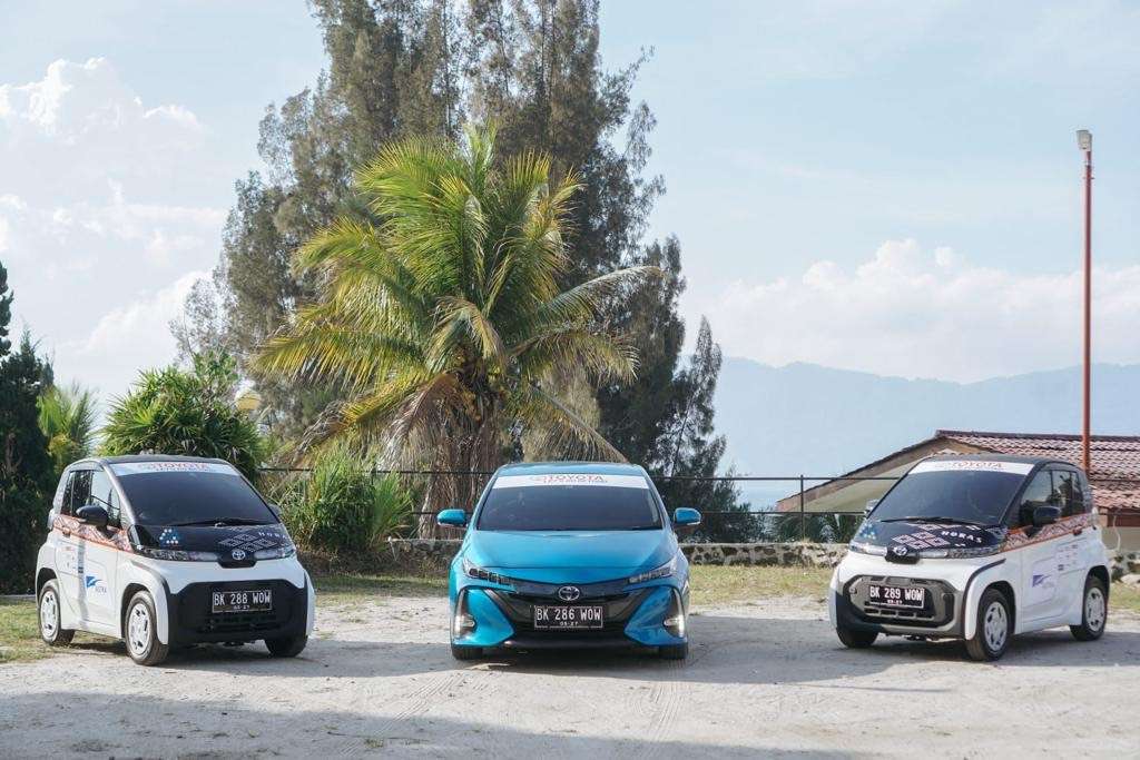 Program EV Smart Mobility Project Toyota di Danau Toba, Sumatera Utara.