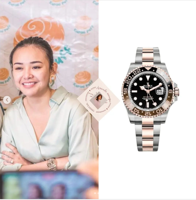 Amanda Manopo Kenakan Jam Tangan Ratusan Juta