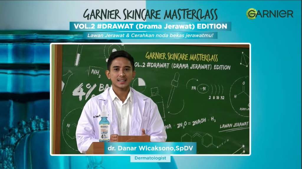 Dokter Kulit Danar Wicaksono di Garnier Skincare Masterclass