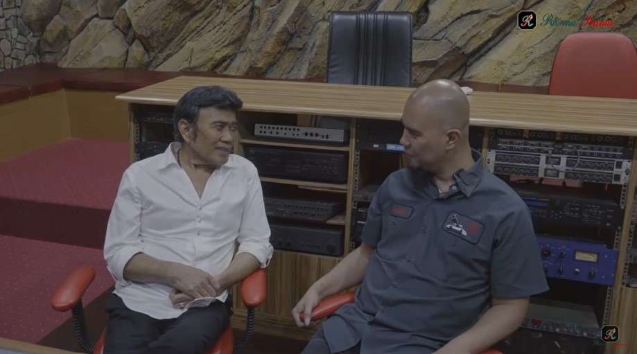 Rhoma Irama dan Ahmad Dhani