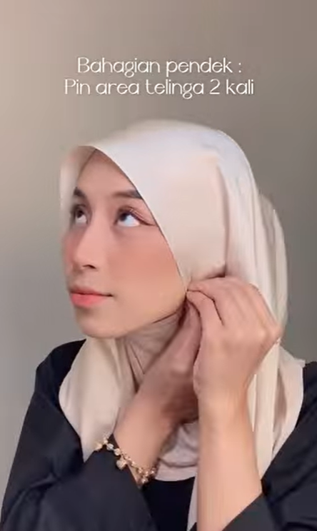 Tutorial hijab pashmina