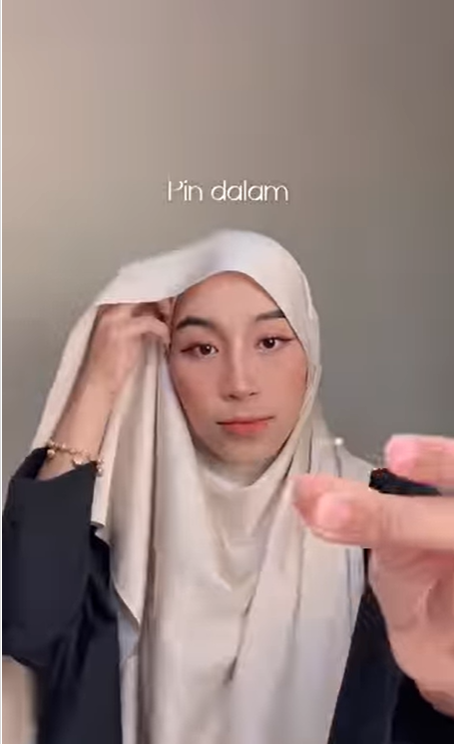 Tutorial hijab pashmina