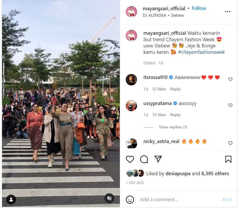 Unggahan Mayangsari