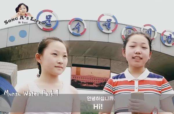 Viral video vlogger cilik Korea Utara.