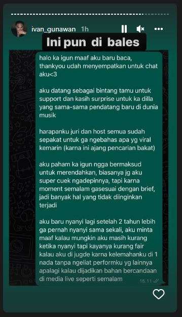 Ivan Gunawan minta maaf kepada Keisya Ivan Gunawan minta maaf kepada Keisya