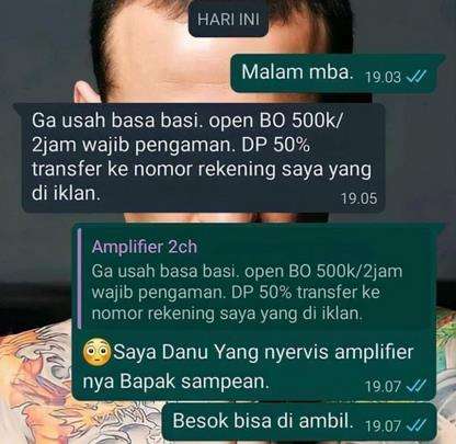 WTS salah sasaran.