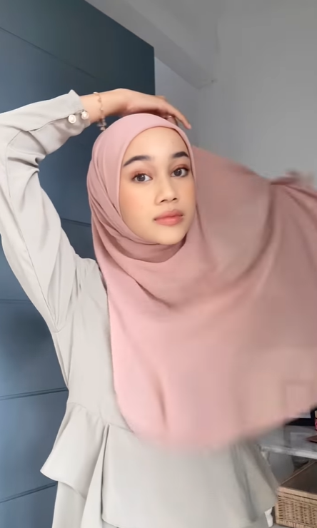 Tutorial hijab pashmina