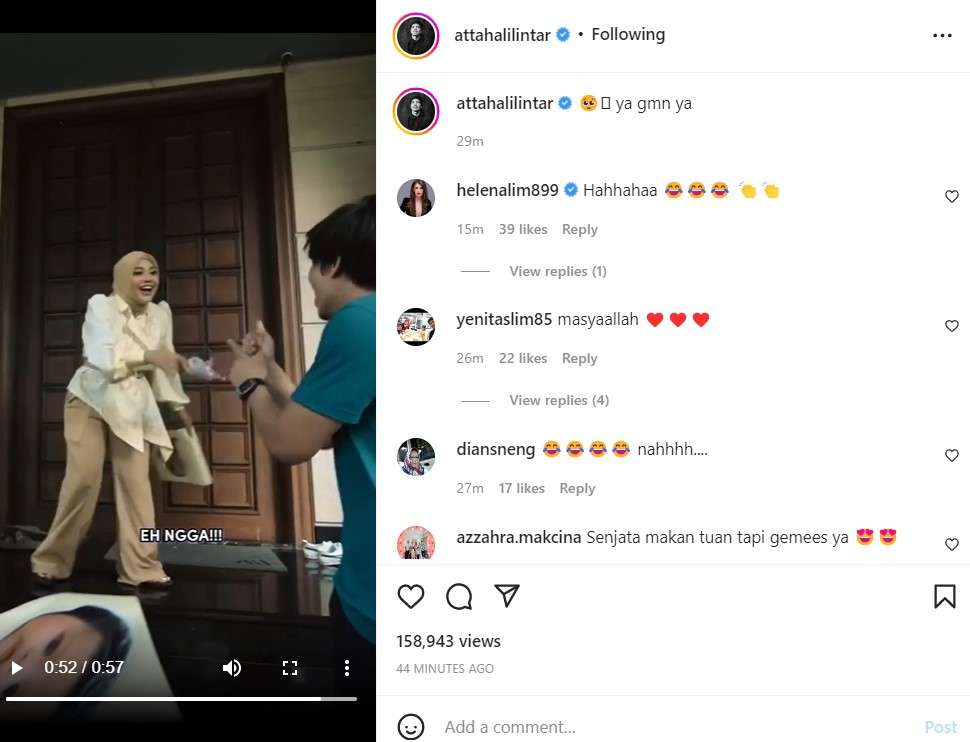 Aurel teriaki Atta Halilintar