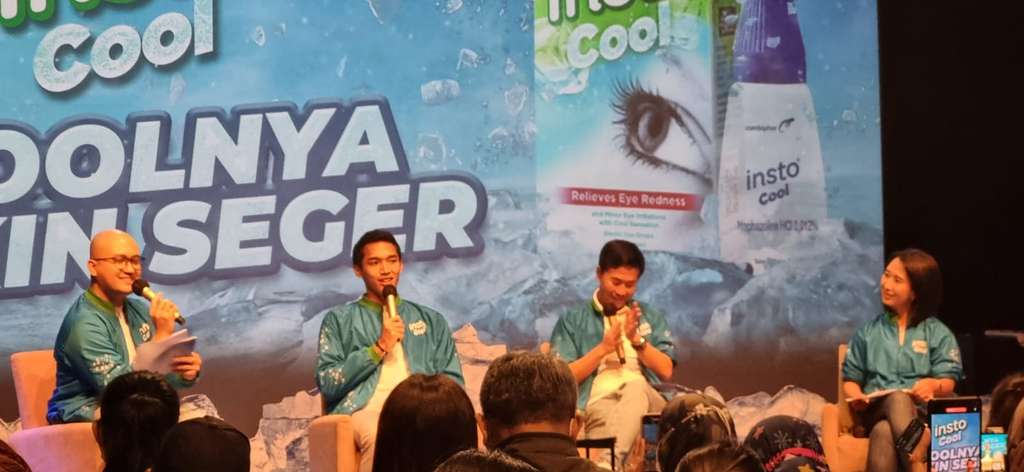 Jonathan Christie di Konferensi Pers Peluncuran Insta Cool