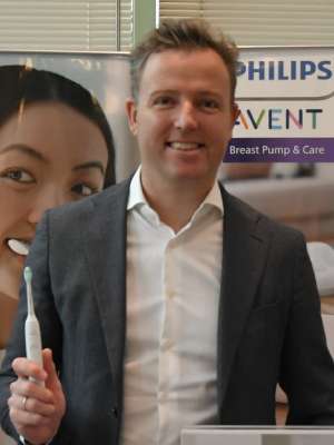 President Director Philips Indonesia Pim Preesman.