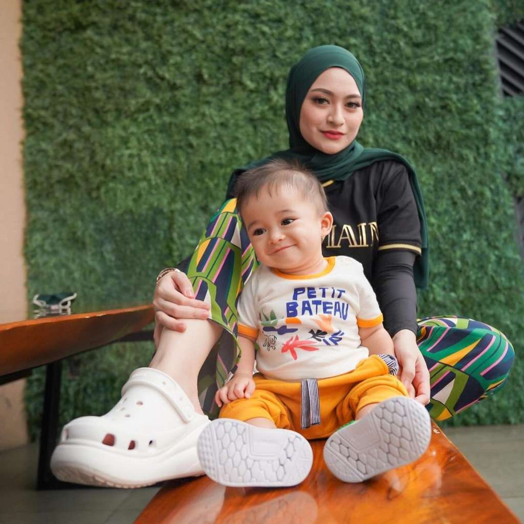 Nathalie dan baby Adzam