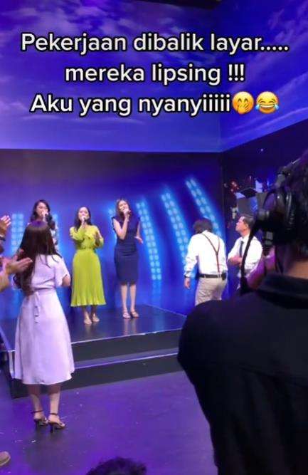 Terungkap trik lipsync saat artis menyanyi di TV.