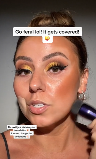 Memakai Bronzer