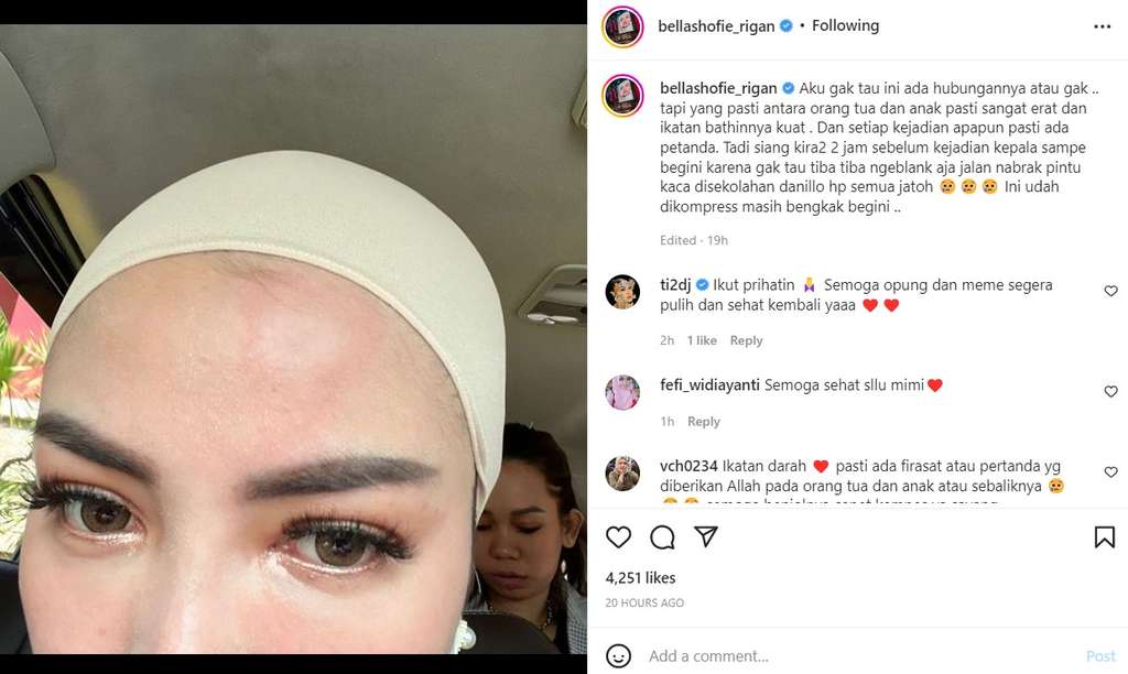 Unggahan Bella Shofie