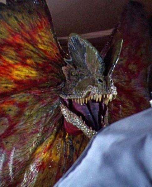 Dinosaurus yang mirip naga berjumbai.