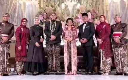 Pernikahan putri Anies Baswedan