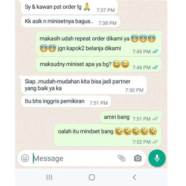 10 Chat typo antara penjual dan pembeli.