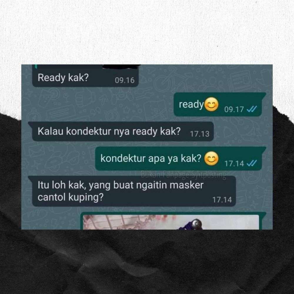 10 Chat typo antara penjual dan pembeli.