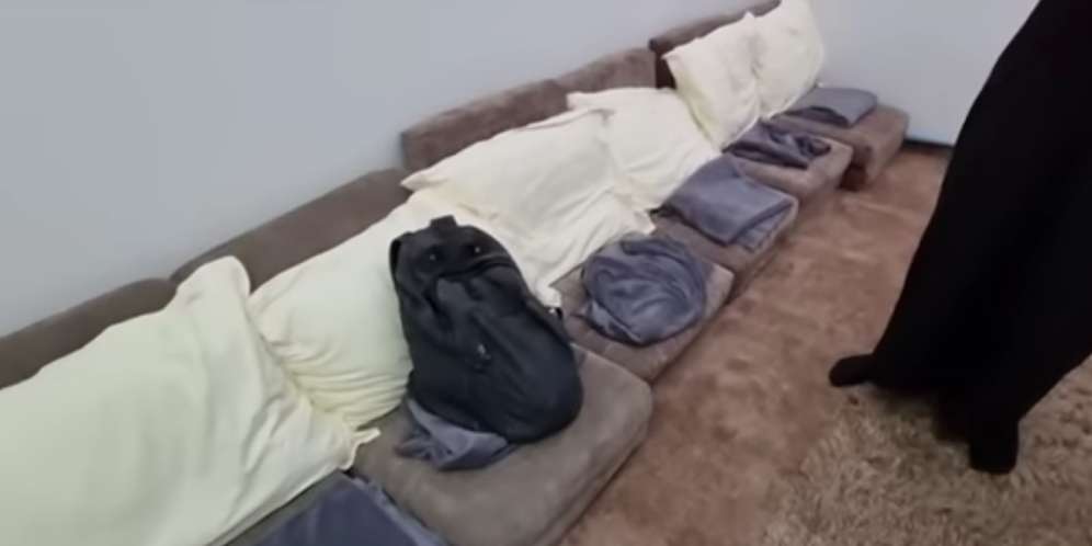 Potret tenda VIP di Mina.