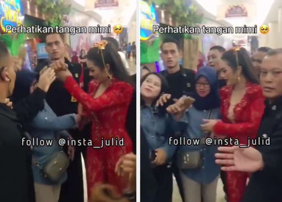 Sikap Krisdayanti ke fans saat meminta foto