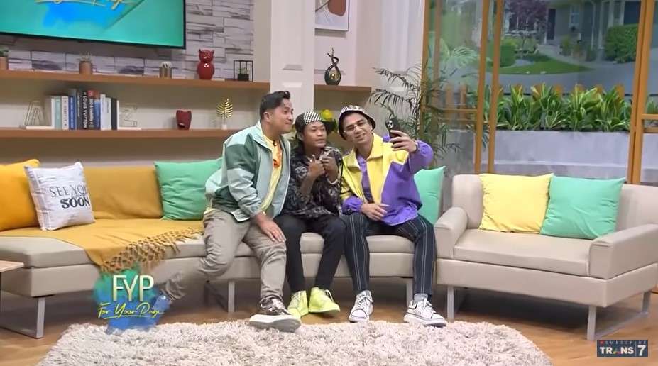 Bonge bersama Raffi dan Irfan Hakim