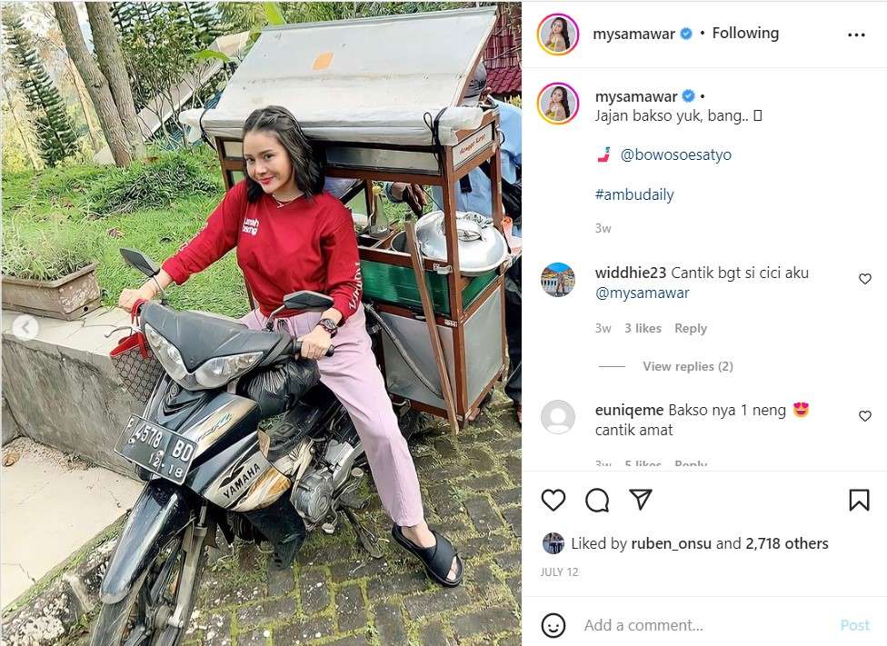 Unggahan Mawar AFI