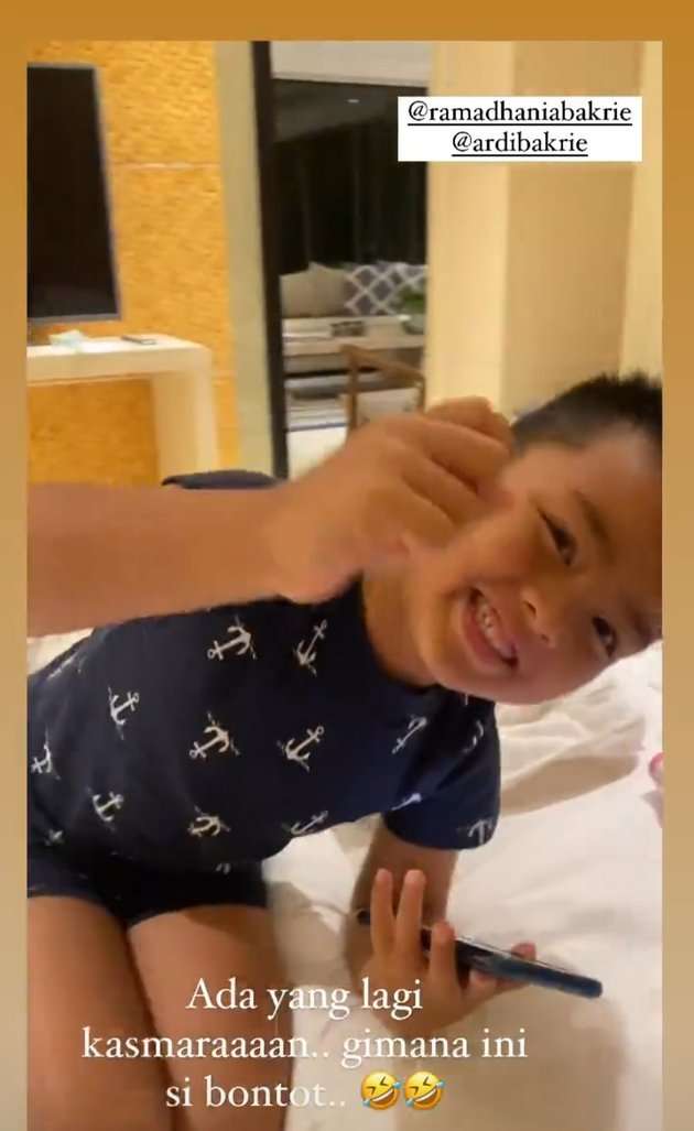 Magika putra bontot Nia Ramadhani