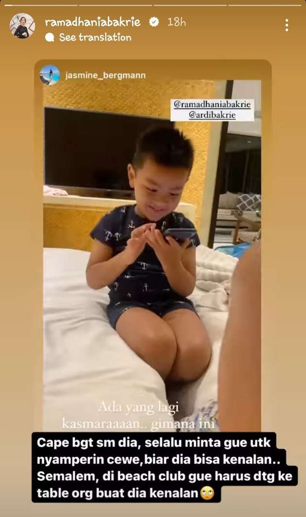 Magika putra bontot Nia Ramadhani