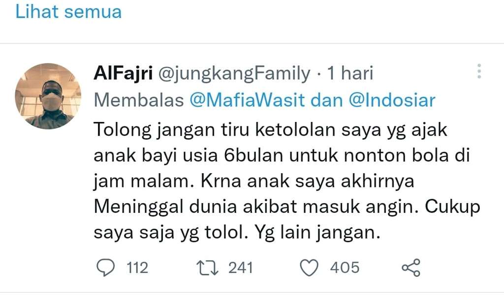 Bayi 6 bulan meninggal