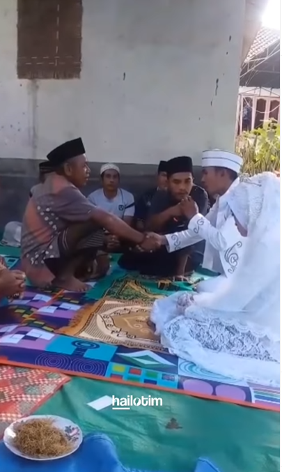Ulangi Ucapan Penghulu Saat Ijab Kabul, Aksi Pengantin Pria Ini Bikin Ngakak