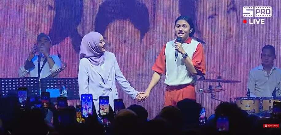 Rizky Febian dan Putri Delina