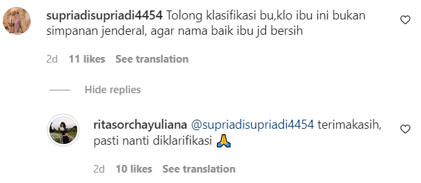 AKP Rita Yuliana Buka Suara Soal Tudingan Simpanan Jenderal
