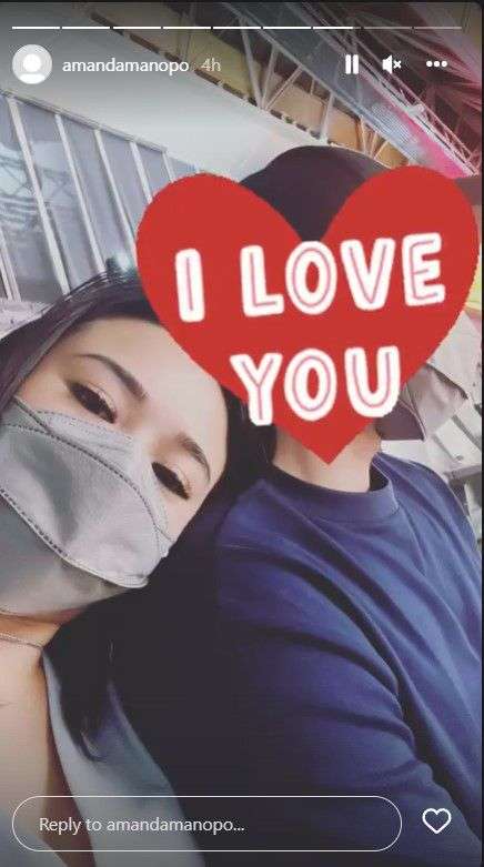 Amanda dan kekasihnya